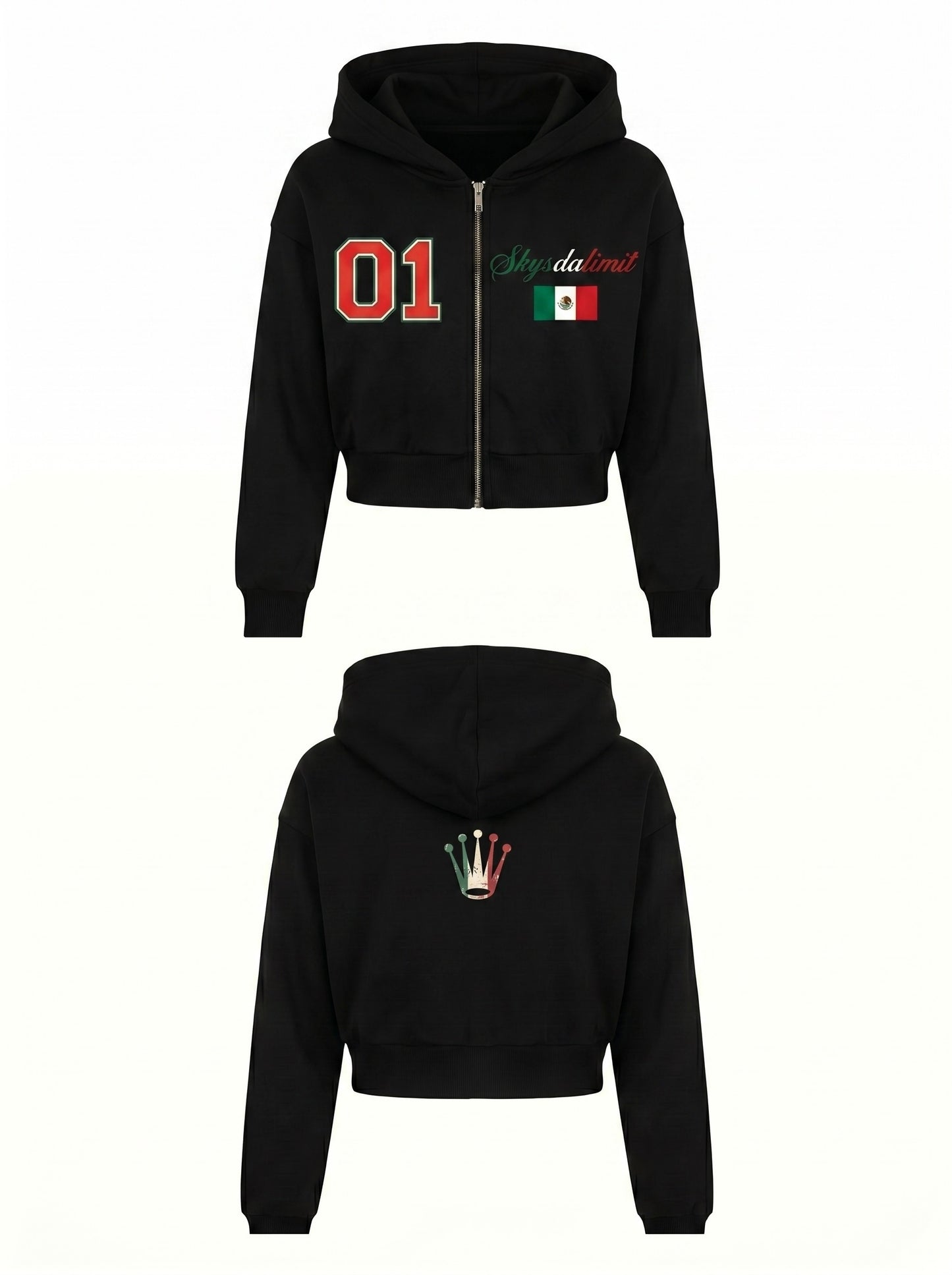 SDL / 01 crop hoodie