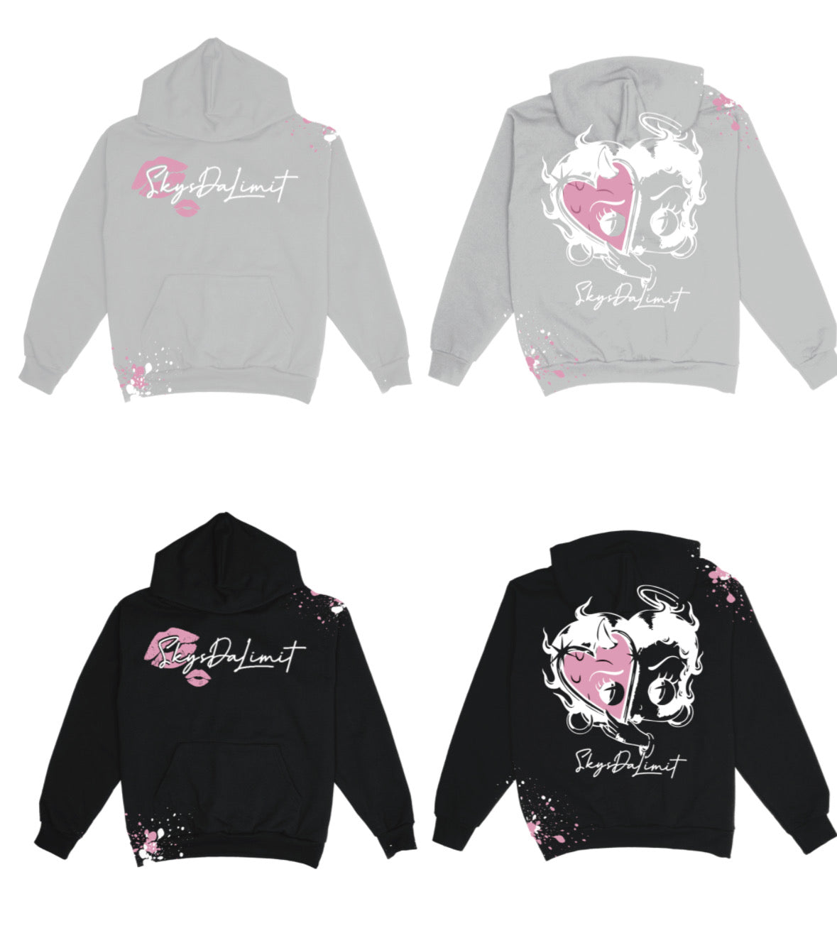 SDL / Pretty in Pink Hoodie