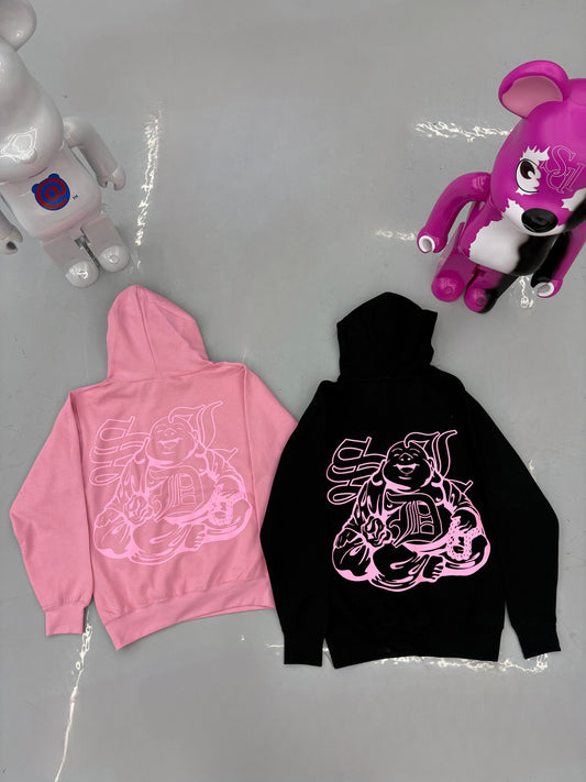1. SDL PINK Buddha Hoodies