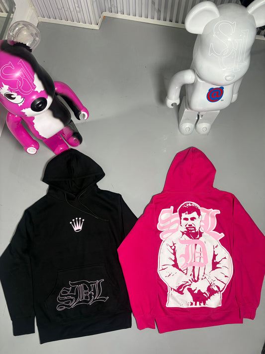 4.Sdl PNK CHAPO HOODIE