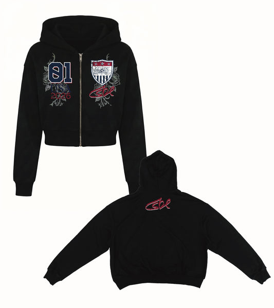 SDL X USA / crop hoodies