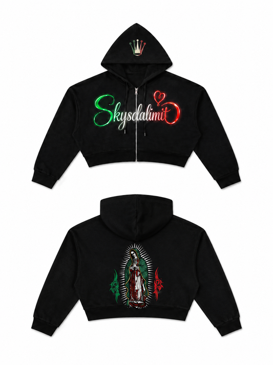 SDL - VM / Crop Hoodie